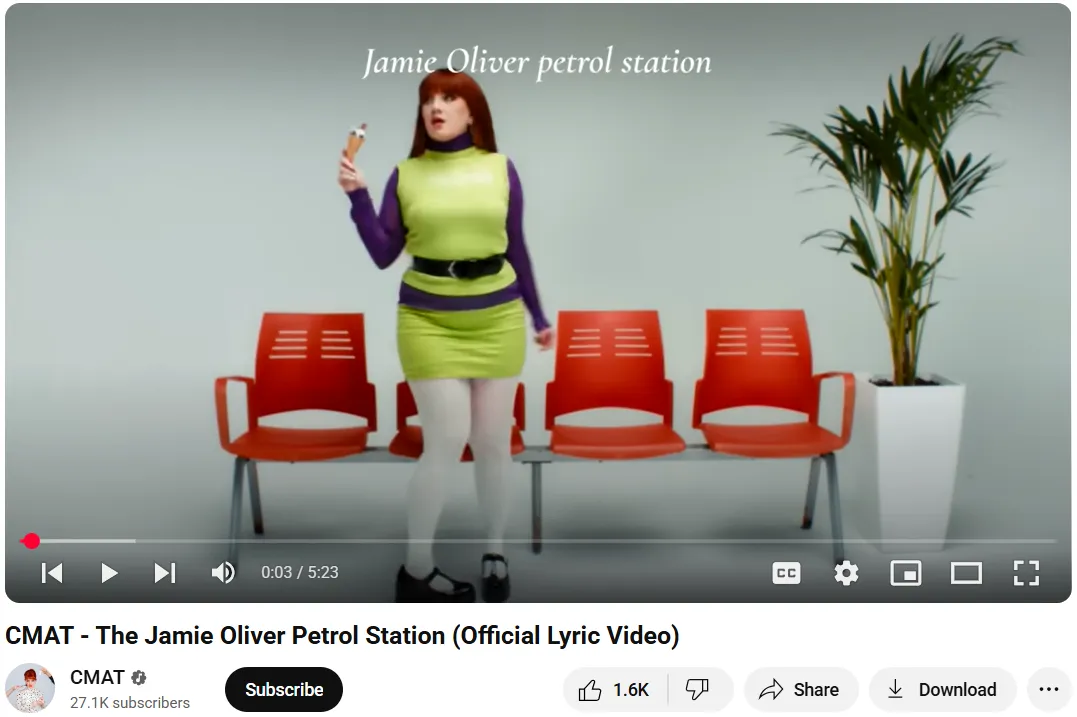 CMAT, "Jamie Oliver Petrol Station"
